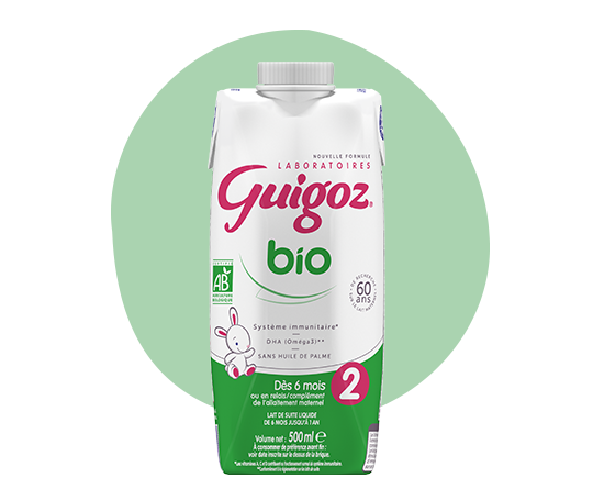 Lait de croissance liquide GUIGOZ® Bio Croissance