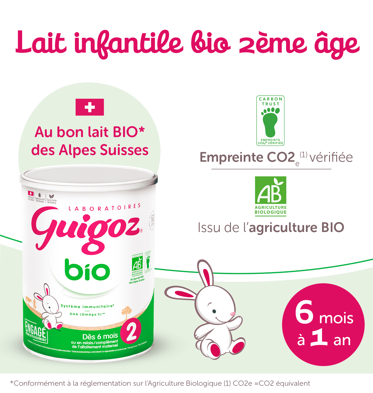 lait infantile bio 2ème âge