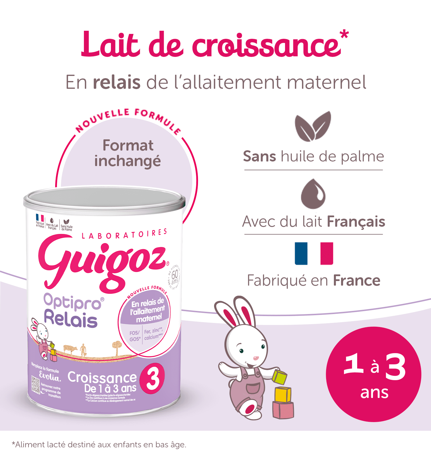 lait de croissance   