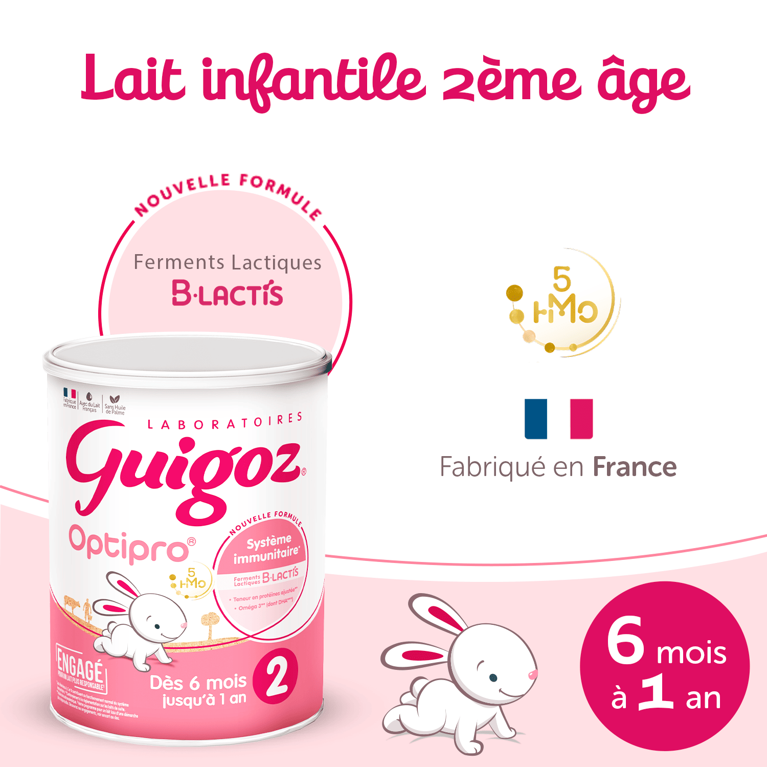 lait infantile 2ème âge