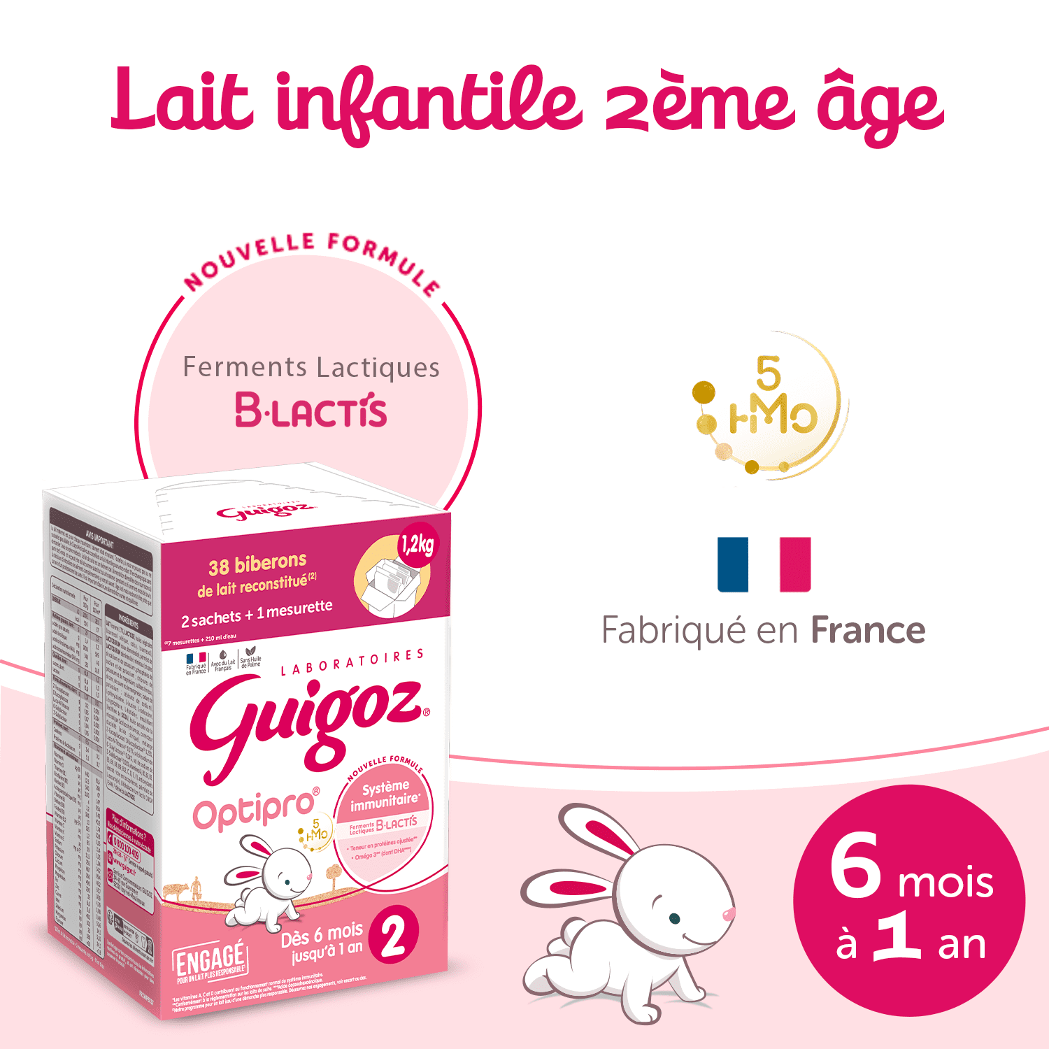 lait infantile 2ème âge