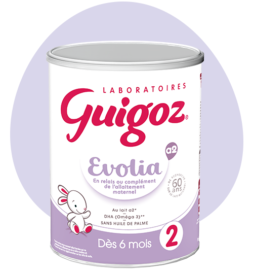GUIGOZ Evolia a2 1 - Dès la Naissance jusqu'à 6 mois 800g