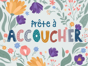Prête à accoucher