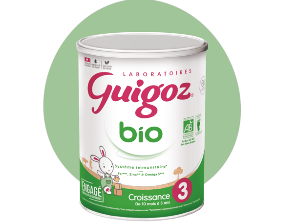 bio 3 Lait infantile bio pour bébés de 10 mois à 3 ans
