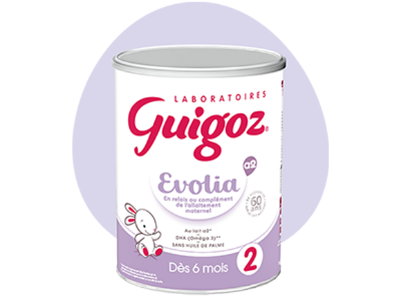 Evolia Lait 1er âge jusqu'à 6 mois Guigoz - lait en poudre de la