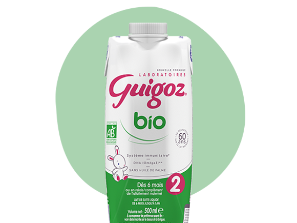 Guigoz Bio 1 Optipro Dès la Naissance Lait Infantile 1er Âge en