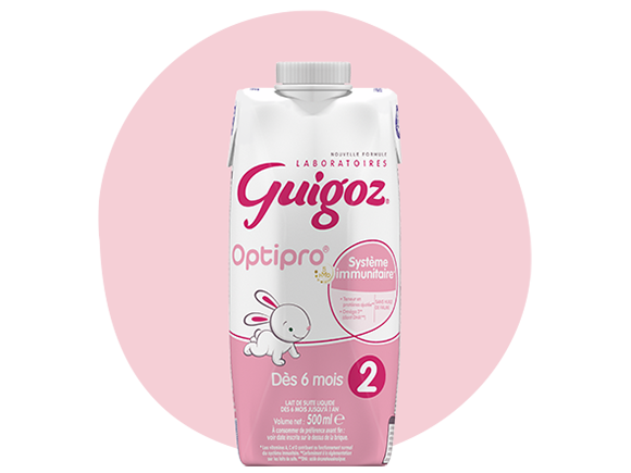Lait 2ème âge liquide GUIGOZ® Optipro 2 Liquide