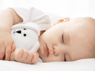 bebe qui dort