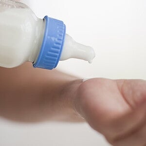 Le lait épaissi pour bébé