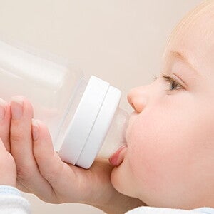La quantité de lait pour bébé