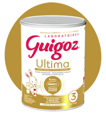 Lait bébé en poudre Guigoz formule Ultima 3 dès 12 mois