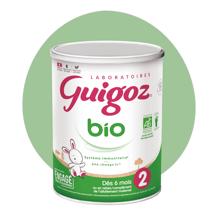 Lait infantile bio pour bébés dès 6 mois