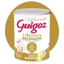 Lait bébé en poudre Guigoz formule Ultima 3 dès 12 mois