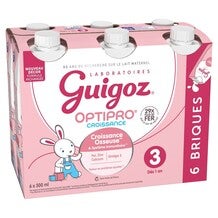 Lait de croissance* liquide GUIGOZ® Optipro® Croissance