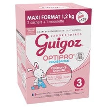 Lait de croissance GUIGOZ® Optipro® Croissance (2 sachets de 600g)