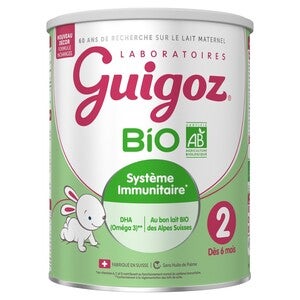 Lait 2ème âge GUIGOZ® Bio 2