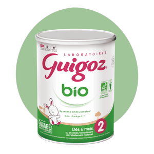 Lait infantile bio pour bébés dès 6 mois