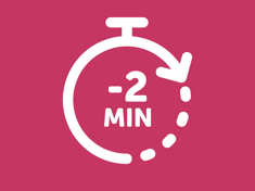 Réponse moins de 2min