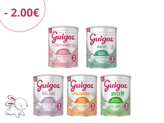Offre cashback -2euros sur les laits deuxième âge