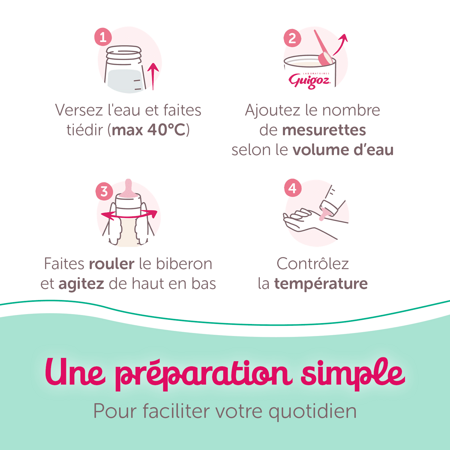 lait infantile 2ème âge