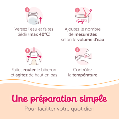 lait infantile 2ème âge