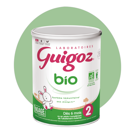 Lait infantile bio pour bébés dès 6 mois
