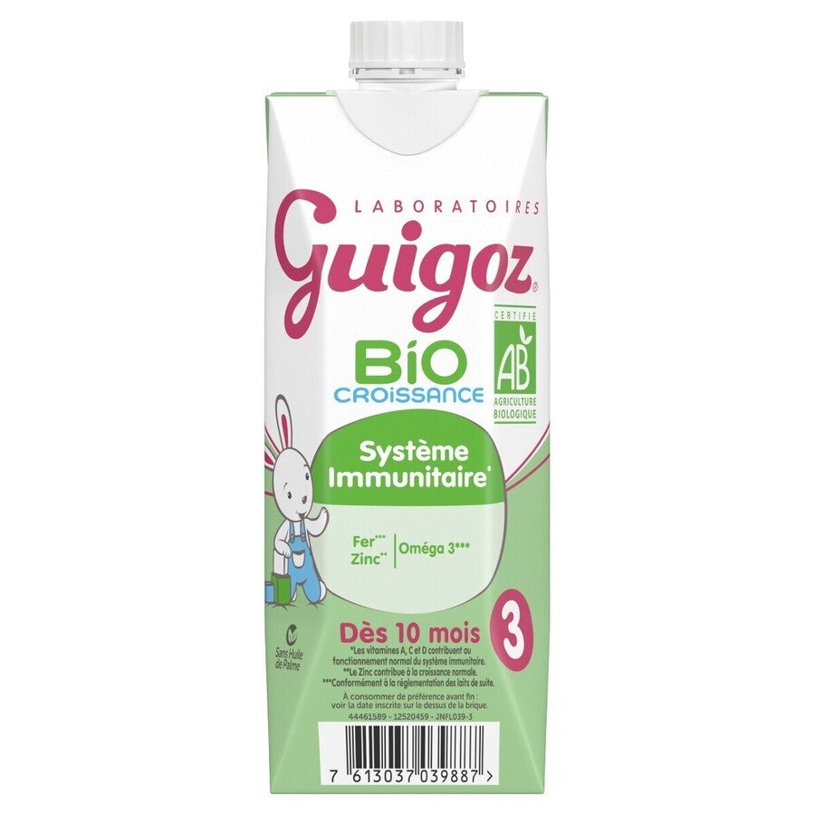 Lait de croissance liquide GUIGOZ® Bio Croissance Liquide