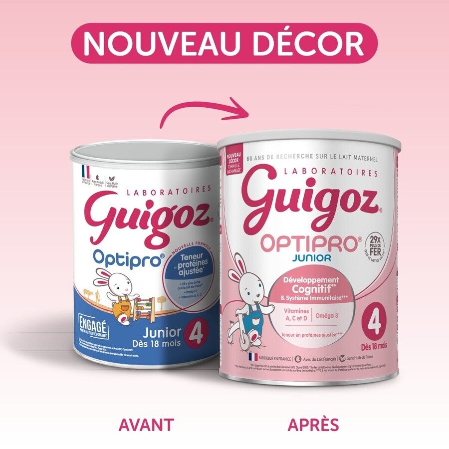 Lait 4ème âge GUIGOZ® Optipro® Junior