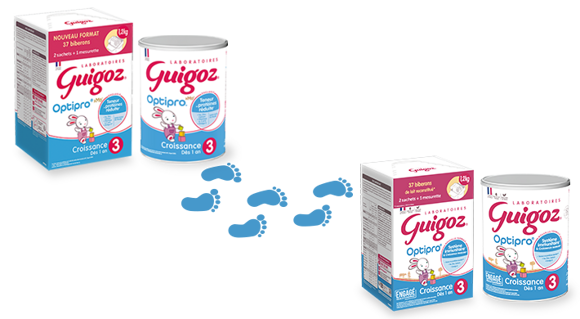 Guigoz Optipro 3, lait de croissance