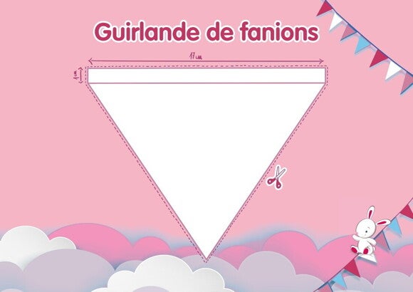 Guirlande de fanions Guirlande de fanions
