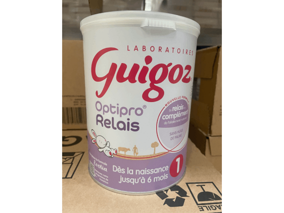 Photo produit + photo sous la boite du numéro de lot correspondant