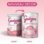 Lait 2ème âge Guigoz® Optipro® 2